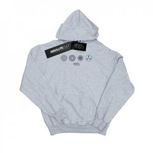 Pertemba FR - Apparel Fantastic Beasts Heren ronde iconen hoodie L wit