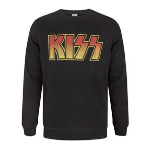 Amplified Versterkt klassiek logo Kiss-sweatshirt voor heren XXL zwart