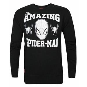 Spider-Man heren geweldig Spider-Man sweatshirt XL zwart