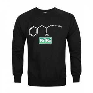 Pertemba FR - Apparel Breaking Bad heren symbool sweatshirt S zwart