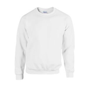 Gildan heren sweatshirt van zware mix S wit