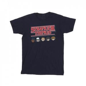 Pertemba FR - Apparel Netflix Boys Stranger Things karikatuur logo T-shirt 9-11 Years wit