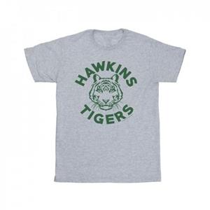 Pertemba FR - Apparel Netflix Boys Stranger Things Hawkins Tigers T-shirt 12-13 grijs