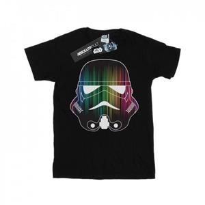 Star Wars jongens Stormtrooper verticale lichten T-shirt 12-13 zwart