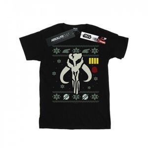 Star Wars Boys Christmas Bantha Skull T-Shirt 12-13 zwart