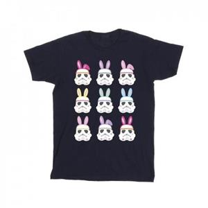 Star Wars Boys Stormtrooper Easter Bunnies T-Shirt 12-13 zwart