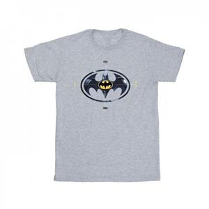 DC Comics Boys The Flash Batman metalen logo T-shirt 9-11 Years wit