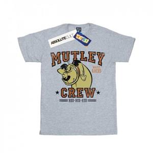 Wacky Races Mutley Crew T-shirt voor jongens 12-13 zwart