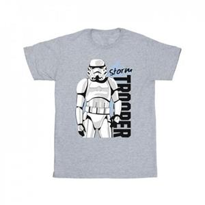 Star Wars jongens Storm Trooper T-shirt 9-11 Years wit