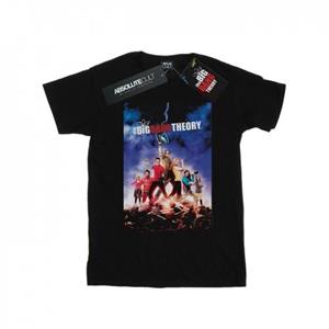 The Big Bang Theory Het Big Bang Theory Boys karakter poster T-shirt 12-13 wit