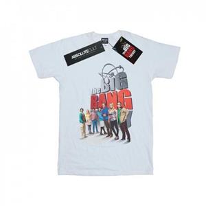 The Big Bang Theory Het Big Bang Theory jongens grote poster T-shirt 12-13 wit