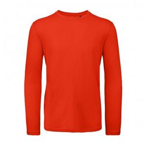 B and C B&C Heren Inspire T-shirt met lange mouwen 2XL Vloot