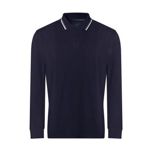 Awdis herenpoloshirt met lange mouwen en lange mouwen XXL