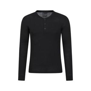Pertemba FR - Apparel Mountain Warehouse heren merinowol Henley thermische top XXL zwart