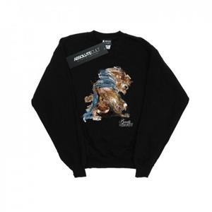 Disney Boys Belle en het beest beest schets sweatshirt 12-13 wit