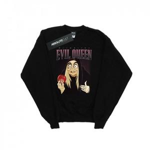 Disney Jongens Sneeuwwitje Evil Queen Montage Sweatshirt 12-13 zwart