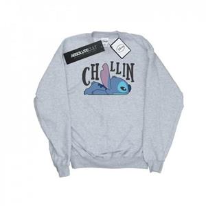 Disney Lilo en Stitch Chillin-sweatshirt voor jongens 9-11 Years wit