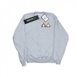 Disney Boys Chip N Dale Sweatshirt met borstprint op de achterkant 9-11 Years wit