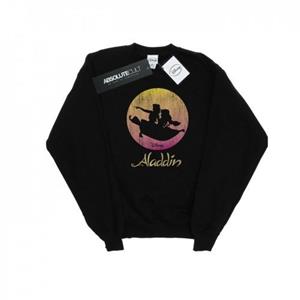 Disney jongens Aladdin vliegende zonsondergang Sweatshirt 12-13 zwart