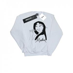 Disney jongens Mulan eetstokjes Sweatshirt 12-13 wit