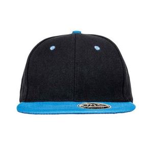 Result Headwear Result Hoofddeksels Unisex Bronx Contrast Snapback Cap voor volwassenen One Size rood/zwart
