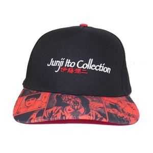 Junji-Ito bedrukte baseballpet One Size zwart
