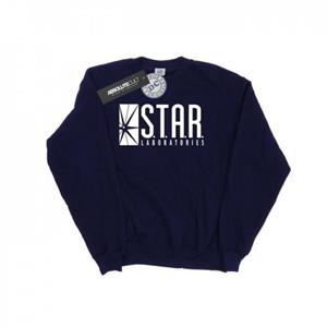 DC Comics jongens het Flash Star Labs-sweatshirt 12-13 zwart