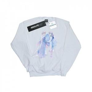 Disney Boys Frozen 2 Elsa Anna Sisters Schetssweater 12-13 wit