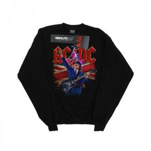 AC/DC Angus Union Flag Lightning-sweatshirt voor jongens 12-13 zwart