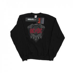 AC/DC meisjes zwart ijs met rood sweatshirt 12-13 zwart
