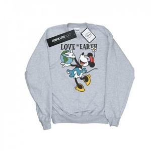 Disney meisjes Mickey Mouse Love The Earth Sweatshirt 9-11 Years wit