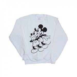 Disney Mickey Mouse Shake-sweatshirt voor meisjes 12-13 wit