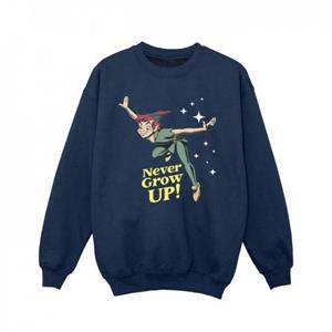 Disney meisjes Peter Pan nooit volwassen sweatshirt 12-13 zwart