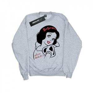 Disney Princess meisjes sneeuwwit glitter sweatshirt 12-13 grijs