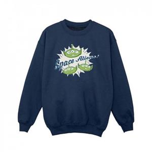 Disney Toy Story Aliens sweatshirt voor meisjes 12-13 zwart