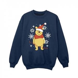 Disney Girls Winnie de Poeh Winter Wishes Sweatshirt 12-13 zwart