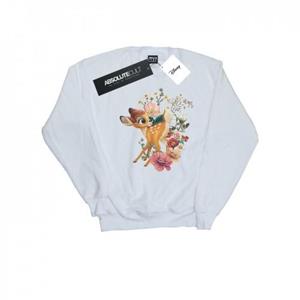 Disney meisjes Bambi Meadow sweatshirt 12-13 wit