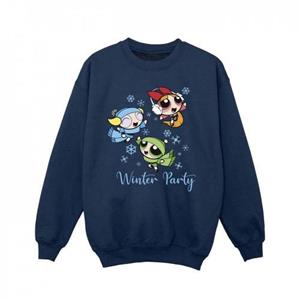 Pertemba FR - Apparel The Powerpuff Girls Girls Girls Winter Party Sweatshirt 5-6 Years wit