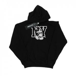Disney Girls Mickey Mouse NY Kicking-hoodie 12-13 zwart