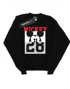 Disney Mickey Mouse beruchte splitsweatshirt voor jongens 12-13 wit