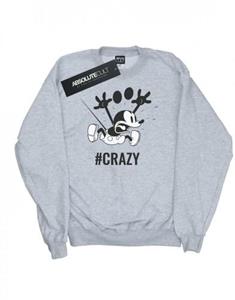 Disney jongens Mickey Mouse #Crazy sweatshirt 12-13 wit