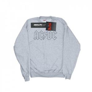 AC/DC Sweatshirt met zwart omtreklogo voor jongens 12-13 grijs
