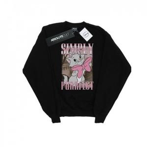 Disney Boys Aristocats Marie Simply Purrfect Hommage Sweatshirt 12-13 wit