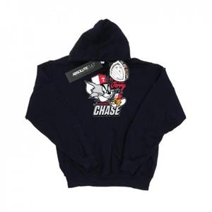 Tom And Jerry Boys Cat & Mouse Chase Hoodie 7-8 Years wit