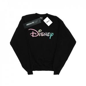 Disney jongens sweatshirt met pastellogo 12-13 zwart