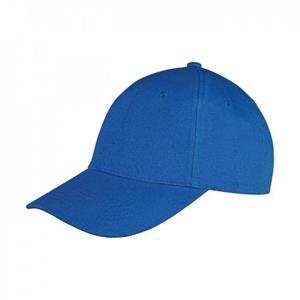 Result Headwear Result Hoofddeksels, unisex volwassen Memphis geborstelde katoenen pet One Size oranje