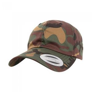 Flexfit Yupoong Camo-baseballpet One Size groen