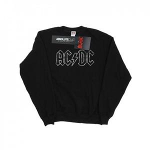 AC/DC jongenssweater met gekarteld logo 12-13 zwart