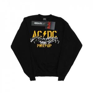 AC/DC PWR UP Portrait Motion-sweatshirt voor jongens 12-13 zwart