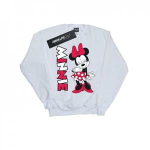 Disney jongens Minnie Mouse giechelende sweatshirt 12-13 wit